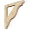 Ekena Millwork Funston Craftsman Rough Sawn Bracket, Douglas Fir, 4"W x 38"D x 38"H BKT04X38X38FST04RDF - alternate 1